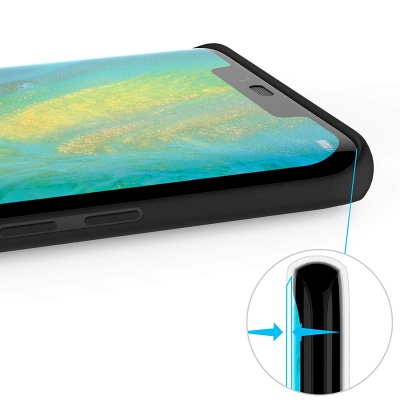 Cover Trasparente Per Huawei Mate 20 Pro: Morbida Al TPU Con Delfini E Mare - 2